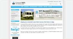 Desktop Screenshot of caravanwifi.com